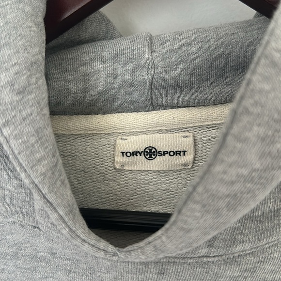 Tory Burch Sport MÉLANGE FRENCH TERRY HOODIE - Picture 10 of 15